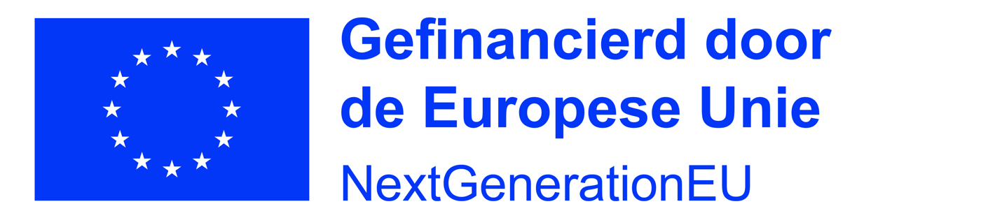 Logo Gefinancierd door de Europese Unie NextGenerationEU