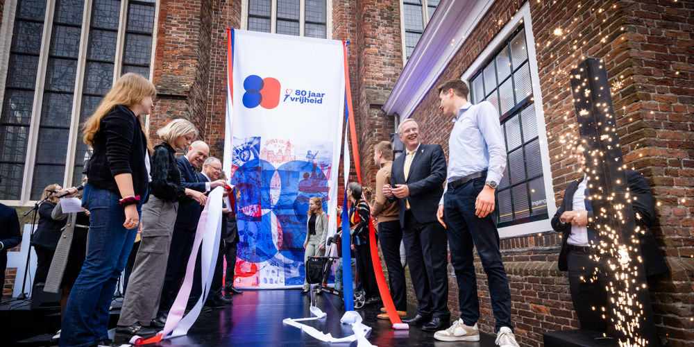 Viering 80 jaar vrijheid in Overijssel in Haaksbergen