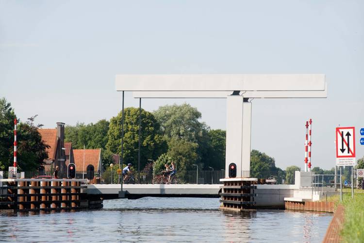 Omleidingen bij onderhoud brug Bergentheim