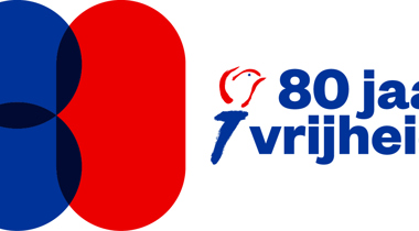 Logo van 80 jaar vrijheid