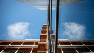 Detailopname van het provinciehuis
