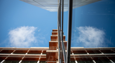 Detailopname van het provinciehuis