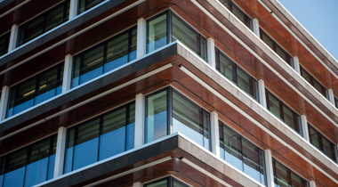Detailopname van het provinciehuis