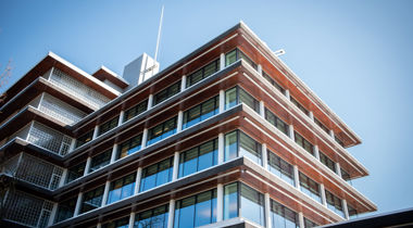 Detailopname van het provinciehuis