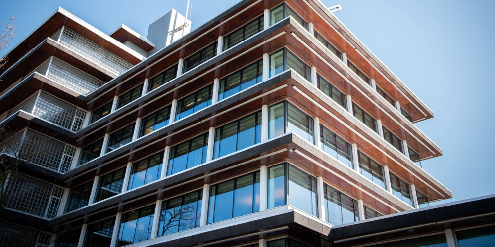 Detailopname van het provinciehuis