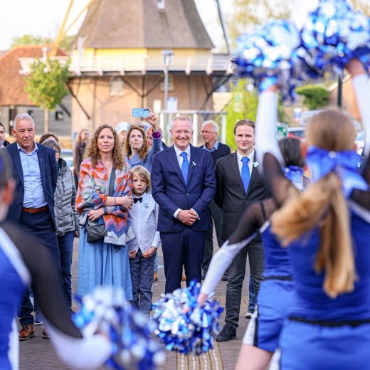 Installatie nieuwe burgemeester van Dalfsen: Michael Sijbom