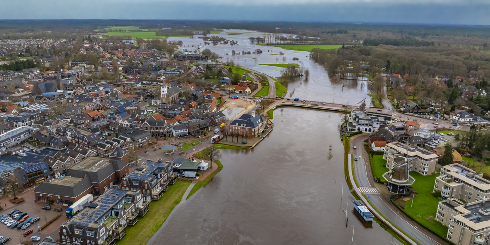 Stadsgezicht van Ommen