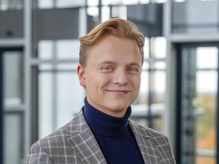 Portretfoto woordvoerder Niels Boxem