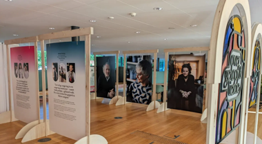 Tentoonstelling Geloof en Liefde op de Brug provinciehuis Overijssel