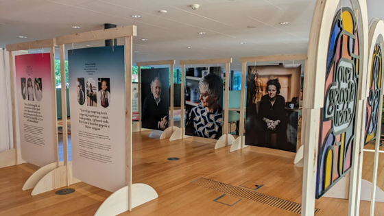 Tentoonstelling Geloof en Liefde op de Brug provinciehuis Overijssel