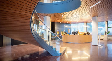 Receptie van het Provinciehuis in Zwolle