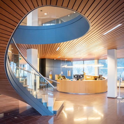 Receptie van het Provinciehuis in Zwolle