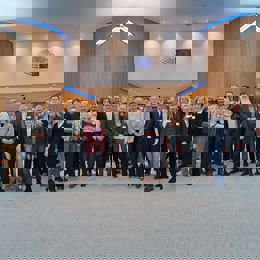 De commissaris bracht met een delegatie van Provinciale Staten een tweedaags bezoek aan Brussel